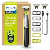 PHILIPS OneBlade 360 Face & Body - elektrischer Rasierer, Trimmer & Bodygroomer,...