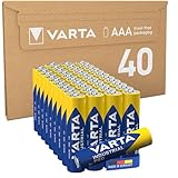 VARTA Batterien AAA, 40 Stück, Industrial Pro, Alkaline Batterie, 1,5V,...