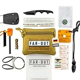 FAR-OUT® Essential Survival Kit – Hochwertiges Kleines Survival Kit in Molle...