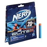 Nerf Elite 2.0 20-Dart Refill Pack - Includes 20 Official Nerf Elite 2.0 Darts,...