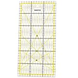 WINTEX Universal-Lineal 15 cm x 30 cm, transparent, 2-farbiger Druck mit...