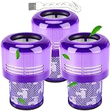 Smyidel Filter für Dyson V11, 3 Pack Vakuumfilter Ersatz für Dyson V11 V15...
