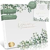 Love Notes® Gästebuch Hochzeit mit Fragen zum Ausfüllen – Hochwertiges...