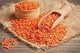 Rote Linsen 5 kg Sack Red Lentils Mercimek Hülsenfrüchte GMO frei feinste...