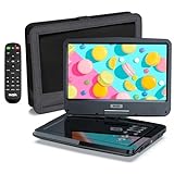 SUNPIN 12,5 Zoll Tragbarer DVD Player mit 10,5 Zoll HD Schwenkbaren Bildschirm,...