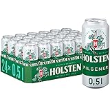 Holsten Pilsener 4,8 % Vol. Premium Pils l |24 Dosenbiere 0,5 L mit erfrischend...
