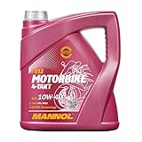 MANNOL 7812 4-Takt Motorbike 10W-40 4 L