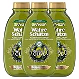 Garnier Wahre Schätze Nährendes Shampoo Mythische Olive; regeneriert ohne zu...