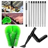 390cm Dachrinnenreiniger Dachrinnenbürste und Reinigungslöffel Schaufel 2 in...
