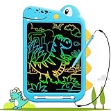 Fullware LCD Schreibtafel Kinder, 10 Zoll Maltafel Zaubertafel Dinosaurier Einhorn Spielzeug, Geburtstag Weihnachts Geschenke für 3 4 5 6 7 8 Jahre Jungen Mädchen