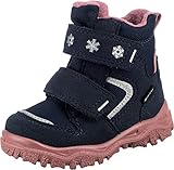 Superfit Mädchen Husky1 Warm Gefütterte Gore-tex Schneestiefel, Blau Rosa...