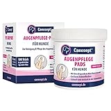 Canosept Augenpflege-Pads für Hunde 100 Stück - Augenpflege Hund und...