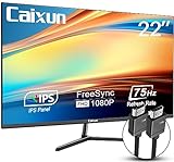 Caixun 22 Zoll Monitor, IPS Business Computer Monitor 75Hz PC Bildschirm, FHD...