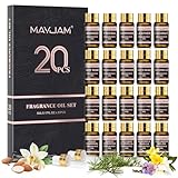 MAYJAM Duftöl Set 20 Stück, Geschenkset mit ätherischen Ölen für Diffusore,...