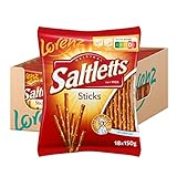 Lorenz Snack World Saltletts Sticks Classic, 18er Pack (18 x 150 g Beutel)