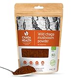 Chaga Health Chaga Pulver Bio - Wild geerntete Chaga Pilze aus estnischen...