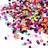 Fontien Bügelperlen Set 5mm Bügelperlen 10000 Stück Steckperlen 20 Farben...
