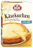 RUF Käsekuchen Backmischung, Cheesecake mit knusprigem Streuselteig, super...