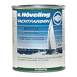 V. HÖVELING Yachtfarben D91 Biotox Hart Antifouling, schwarz 2,5 l