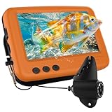 Unterwasserkamera Angeln Fishfinder, Fish Finder Kamera mit 4.3 Zoll IPS Display...