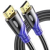 Rommisie 8K HDMI 2.1 Kabel 2m, 8K@60Hz 4K@120Hz Ultra High Speed Kabel Lead...