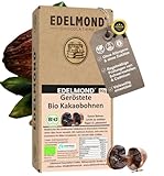 FAIR TRADE geröstete Edel-Kakaobohnen. Das Herzstück für Edelmond Schokolade....