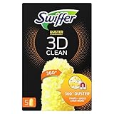 Swiffer Staubmagnet 360° Nachfüllpack 5 Tücher, Nimmt Staub, Haare &...