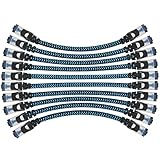 CABNEER 10 Stück 10x 2m LAN Kabel Netzwerkkabel CAT8 Ethernet Kabel, RJ45...