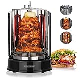 Heinrich´s Dönergrill für Zuhause, Schaschlikgrill Rotissiere Hähnchengrill...