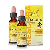 Bachblüten Original Bach RESCURA Pets Doppelpack 2 x 10 ml| Bachblütenmischung...