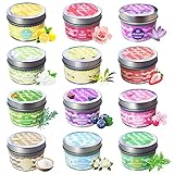 12 Stück Duftkerzen Geschenkset, Topsics 3.2OZ Duftkerze Set für Frauen...