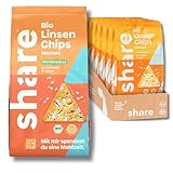 share Bio Linsenchips Meersalz – Vegane & glutenfreie Protein Chips mit 15%...