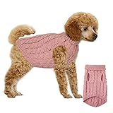 Hundepullover Haustier Pullove, Winter Warmer Hund Katzenpullover, Kleine Hunde...