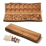 SMETCRAFT Hus Bao Brettspiel - Handmade aus 100% Massivlaubholz aus Deutschland,...