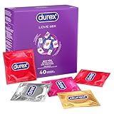 Durex Love Mix Kondome-Mischung – Vielseitige Mixpackung mit 5 verschiedenen...