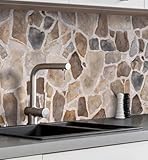 MyMaxxi Küchenrückwand Folie selbstklebend matt - einfache Montage ohne Bohren...