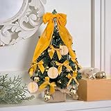 Weihnachtsbaum Klein mit Beleuchtung, Mini Weihnachtsbaum 60cm, Mini Christbaum...