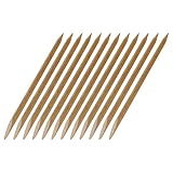 12x Rosenholzstäbchen Holzstäbchen Manikürstäbchen mit spitzer und flacher...