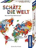 KOSMOS 682866 Schätz die Welt, Wer Wird Wett-Weltmeister? Geografie-Spiel über...