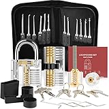 Diyife 36 Stück Lockpicking Set, [Schwierigkeit Upgrade] Dietrich Set mit 4...