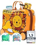 Kinderkoffer zum Draufsitzen als Handgepäck & Kindertrolley Ersatz -...