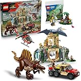 Lego Jurassic World Spinosaurier & Quetzalcoatlus: Hubschrauber-Einsatz - 76976...