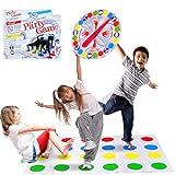 YeahBoom Twisting Spiel für Kinder & Erwachsene,Bodenspiel mit...