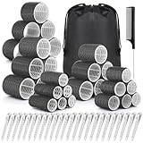 Qinzave 56 Stücke Lockenwickler Groß Locken mit Aufbewahrungstasche 5 Größe...