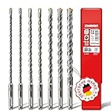 SCHWABENBACH ® SDS PLUS Betonbohrer - Super SDS Bohrer Set - 7tlg. 6 8 10 12 14...