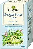 Alnatura Bio Bergkräuter Tee, 20 Beutel, 35g