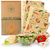 Bee My Wrap Wachspapier für Lebensmittel, wiederverwendbar, 6 Stck. Zero Waste...
