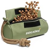 Rudelkönig Futterbeutel für Hunde - Apportierbeutel für Hundetraining -...