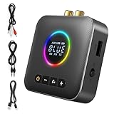 AXFEE Bluetooth 5.4 HiFi Empfänge, 2-in-1 Bluetooth 5.4 Sender & Empfänger,...