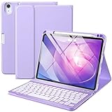 Vobafe Hülle mit Tastatur für iPad Air 6 11 Zoll M2 2024 / iPad Air 5 2022 /...